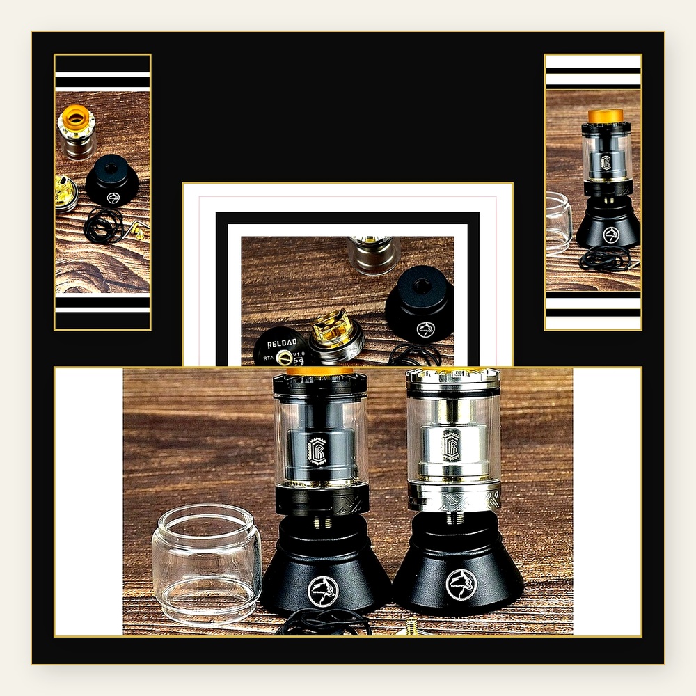Accessories For Vaping - ReLoad RTA 24 мм, 3,5 мл,