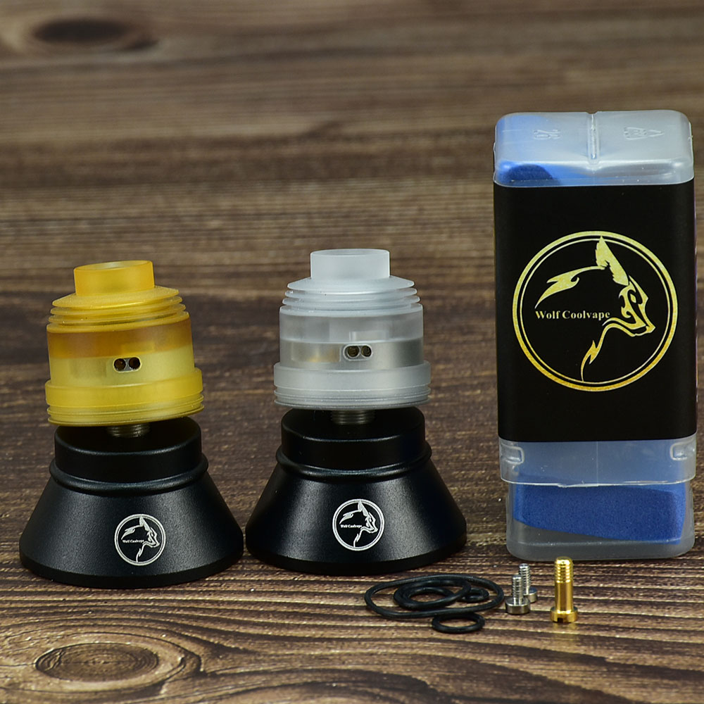 Rda Atomizer Deck - Атомайзер Wolfcoolvape Hussar V2 RDA, одноконденсаторный,