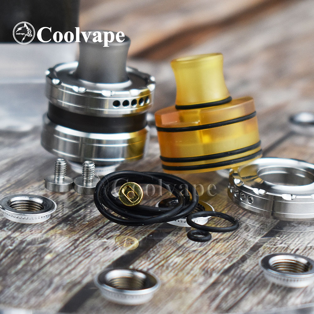 Испаритель wolfcoolvape Le Dri – обзор и цена Rda Atomizer Deck