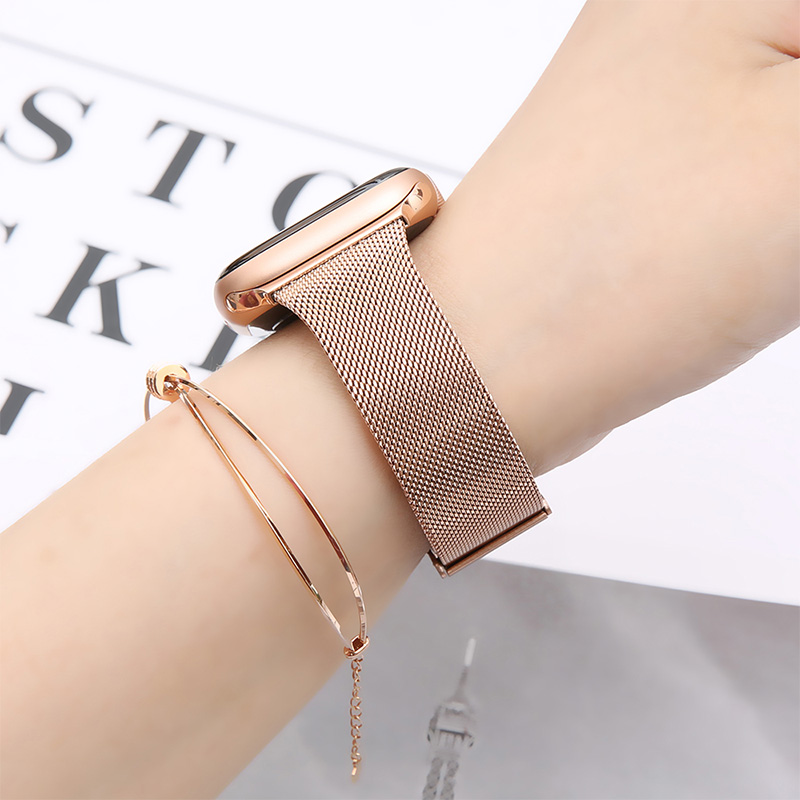 Миланский браслет для Apple Wa – обзор и цена Mesh Coil Strip