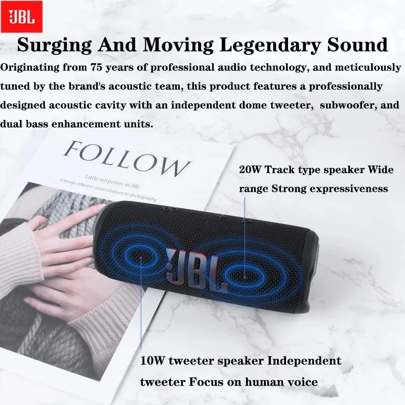 JBL Flip 6 – портативная беспр – обзор и цена Jbl Speaker Flip 6