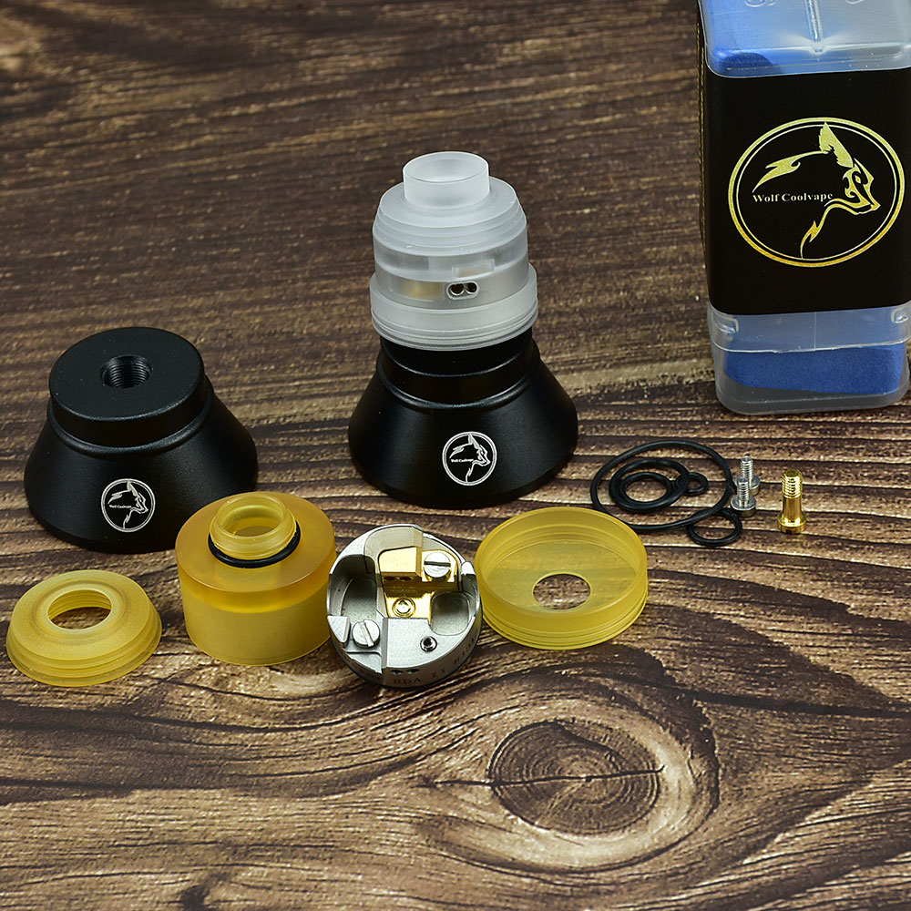 Атомайзер Wolfcoolvape Hussar  – обзор и цена Rda Atomizer Deck