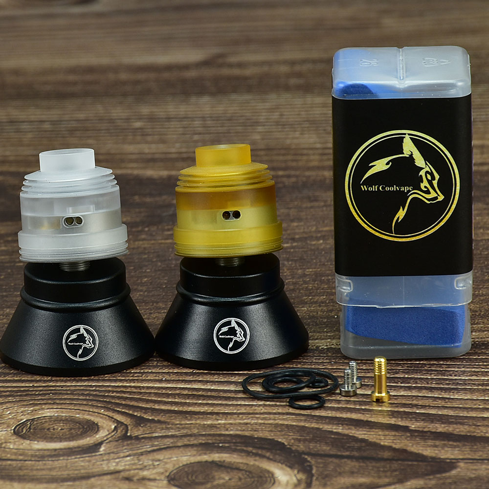 Атомайзер Wolfcoolvape Hussar  – обзор и цена Rda Atomizer Deck